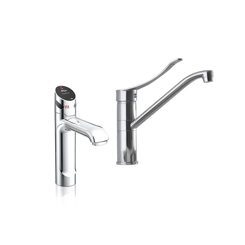 Zip HydroTap G5 BCHA40 4-in-1 Touch-Free Wave tap with Classic Accessible Mixer - Chrome