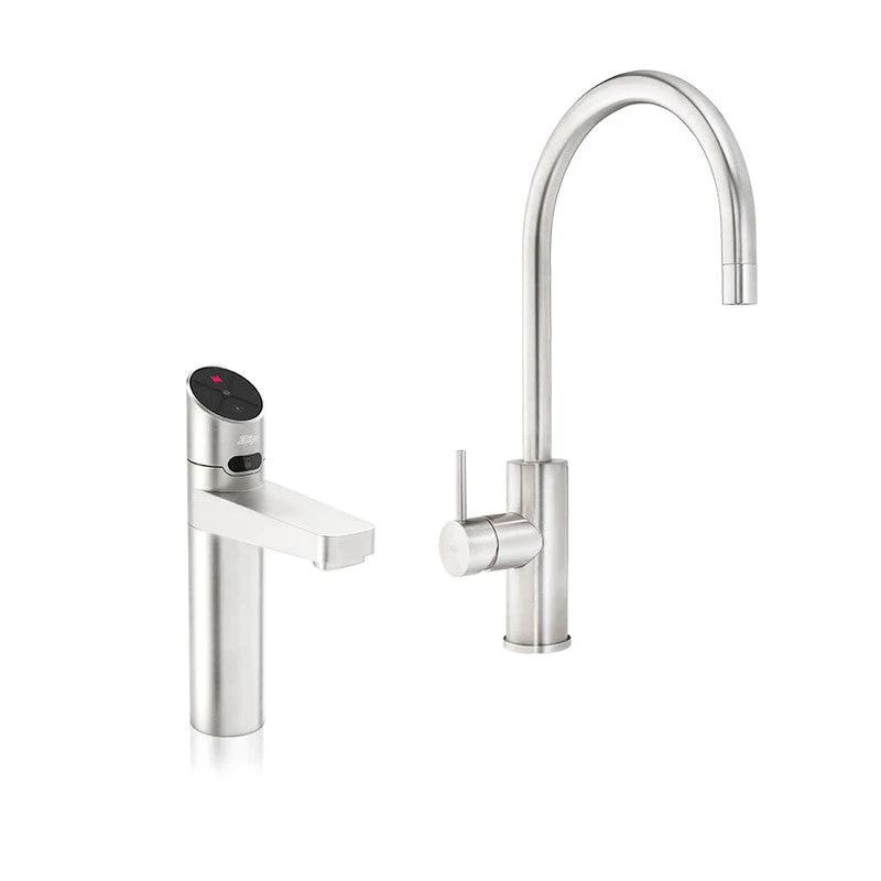 Zip HydroTap G5 BHA100 3-in-1 Elite Plus tap with Arc Mixer - Brushed Nickel
